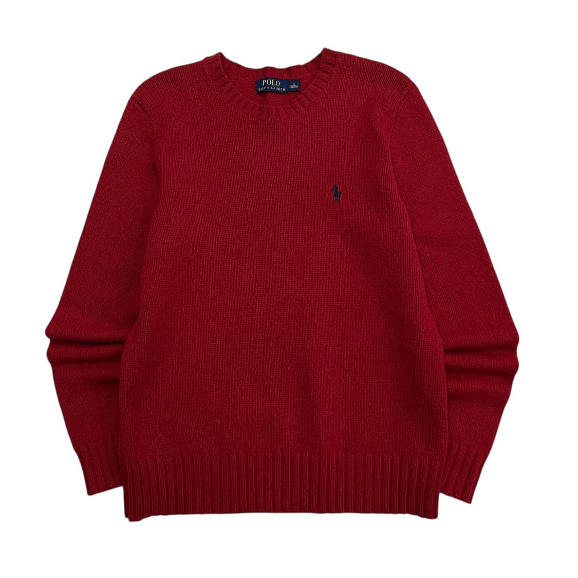 폴로 랄프로렌 네이비포니 레드 니트 S 상품이미지2