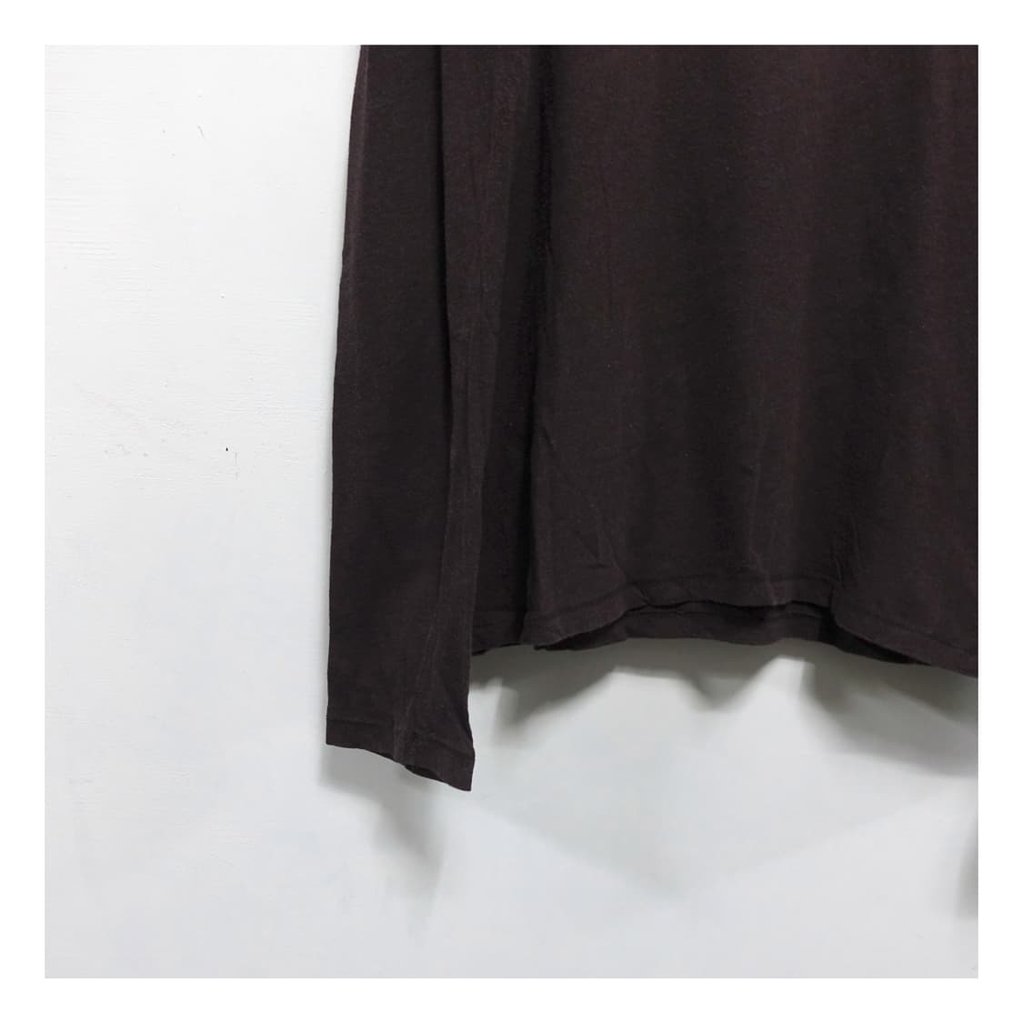 [S] ALEXANDERWANG 알렉산더왕 와인 레이어드 가먼트 롱슬리브 상품이미지6