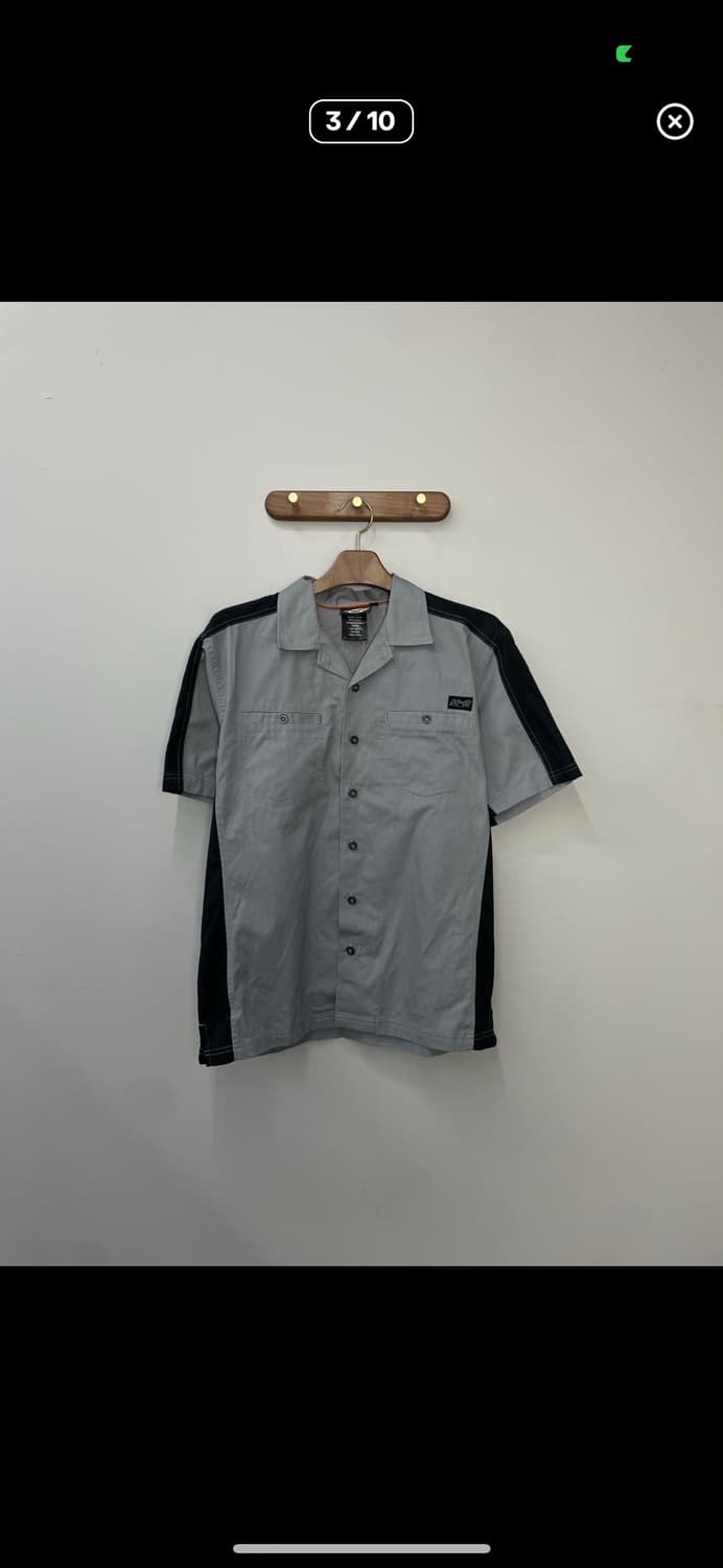 할리데이비슨 후면 빅로고 레이싱 반팔 셔츠 A3361 상품이미지2