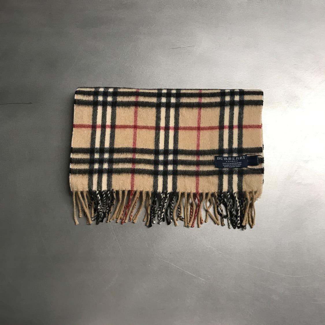 버버리 정품 캐시미어 머플러 베이지 상품이미지2