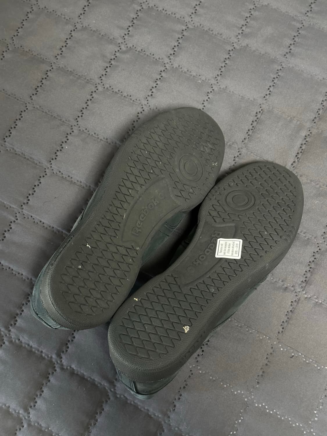 리복 자운드 JJJJound 클럽C 트리플 블랙 상품이미지4