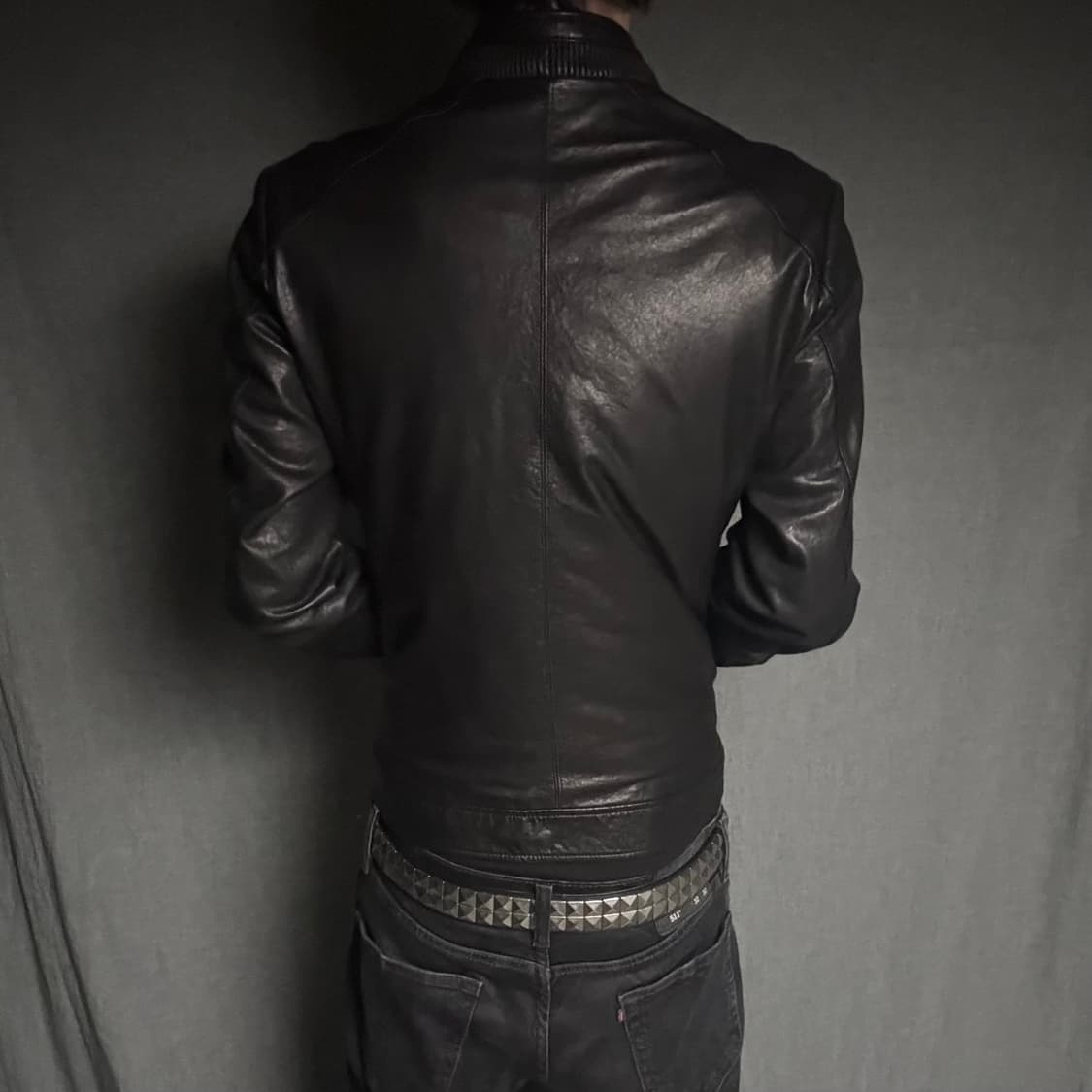 ltaly lamb skin leather jacket 상품이미지5