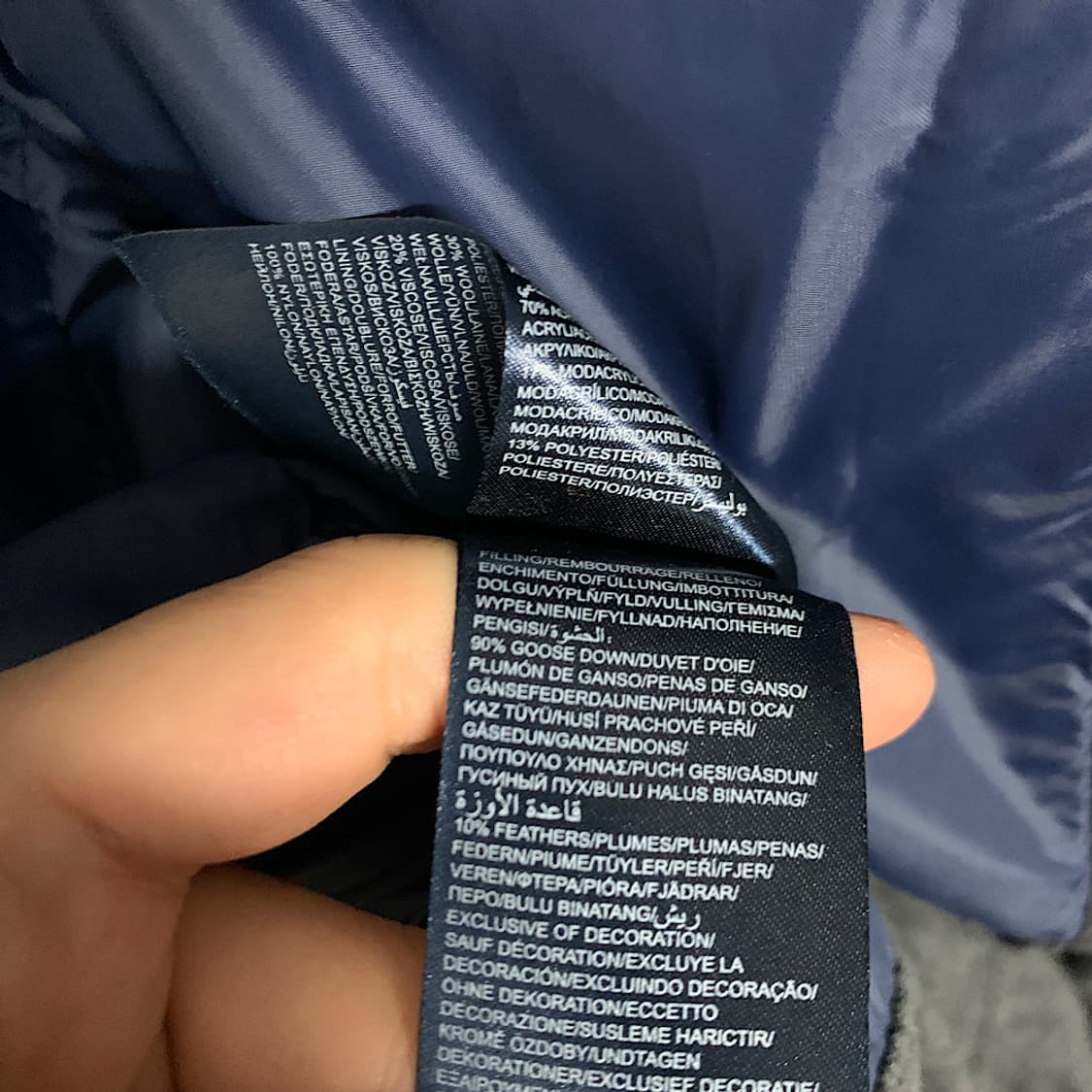 타미힐피거 구스다운 패딩 S 상품이미지4