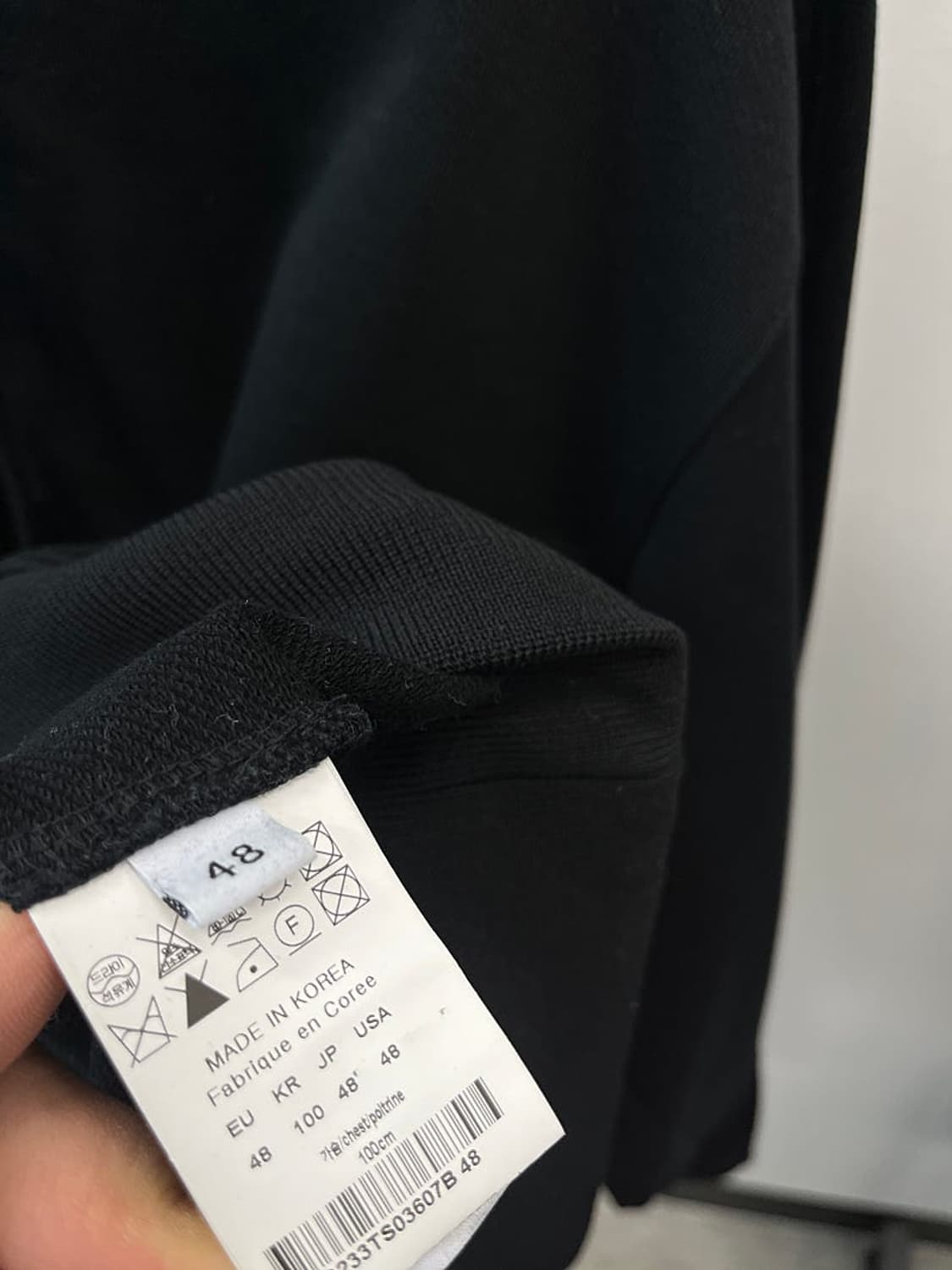 100) 솔리드옴므 하프집 후드티  상품이미지9