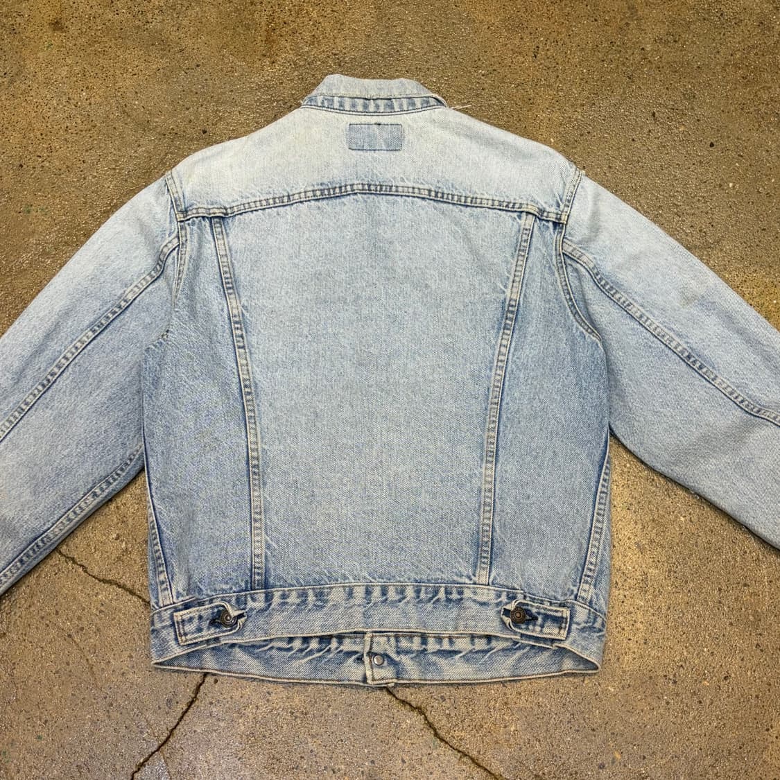 레어 90s Made in USA 빈티지 리바이스 청자켓 데님자켓 상품이미지8