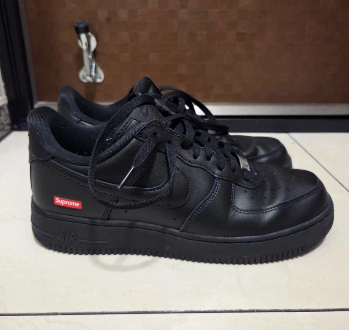 에어포스 슈프림 블랙 285 상품이미지1