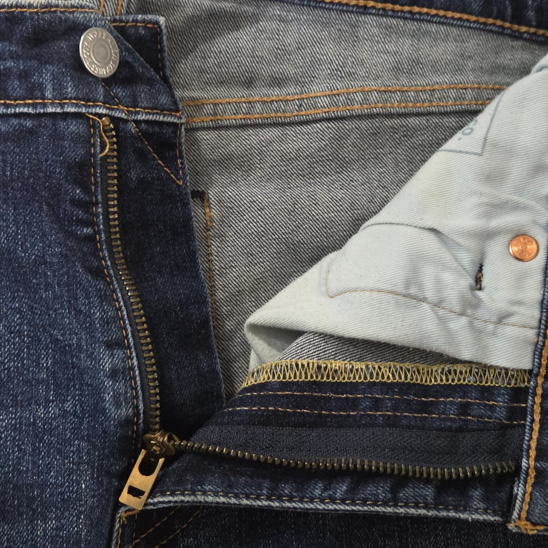 리바이스 511 빅E 프리미엄 중청 데님팬츠 32/32 상품이미지5