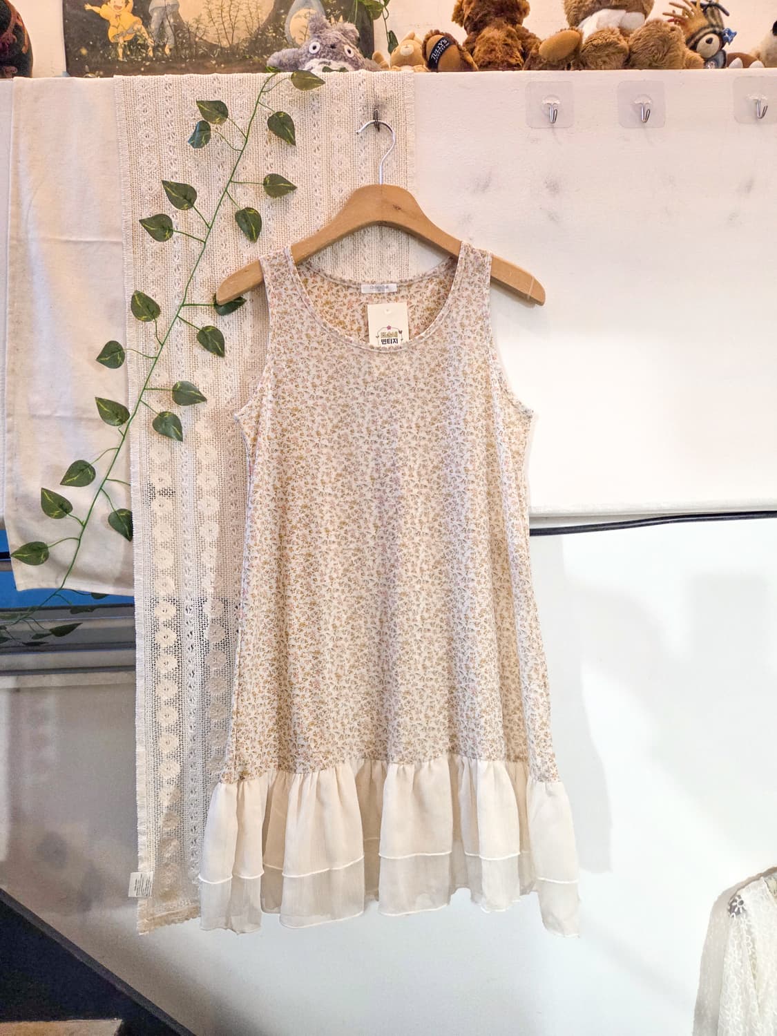 잔꽃 민소매 원피스 상품이미지1