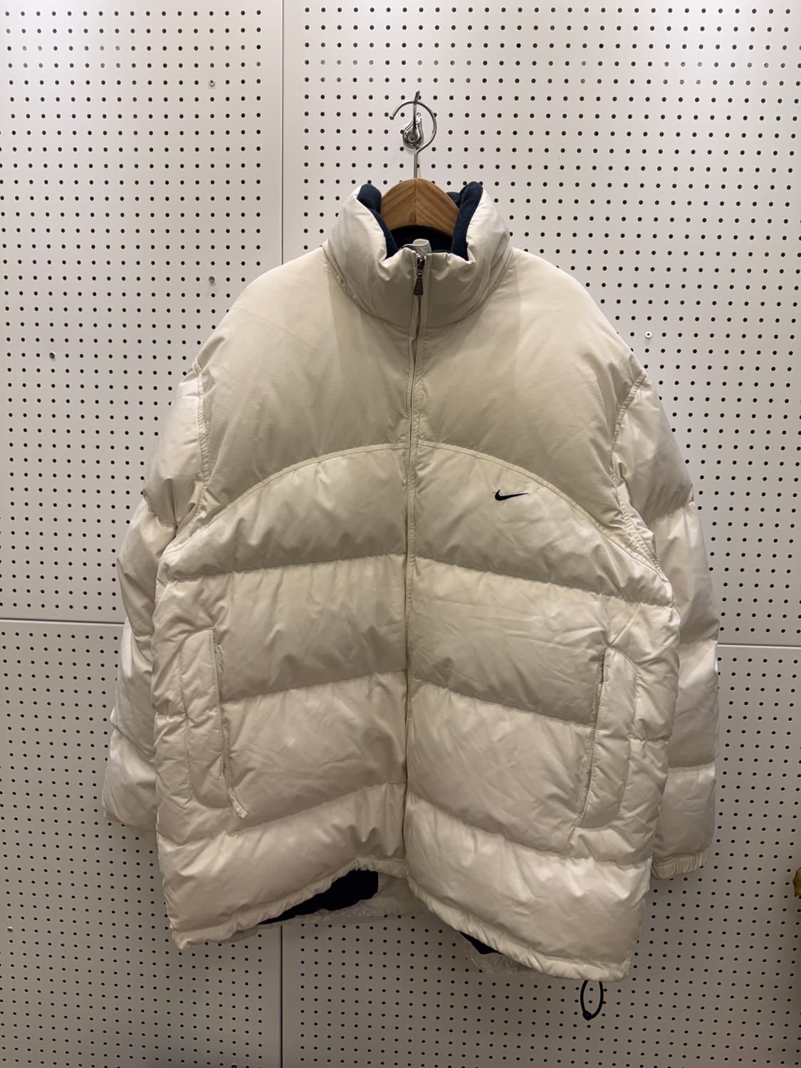나이키 00s 올드스쿨 덕다운 화이트 패딩 U93 상품이미지2