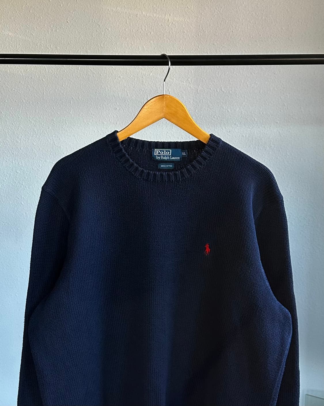 [XL]폴로 랄프로렌 네이비 니트 스웨터  상품이미지2