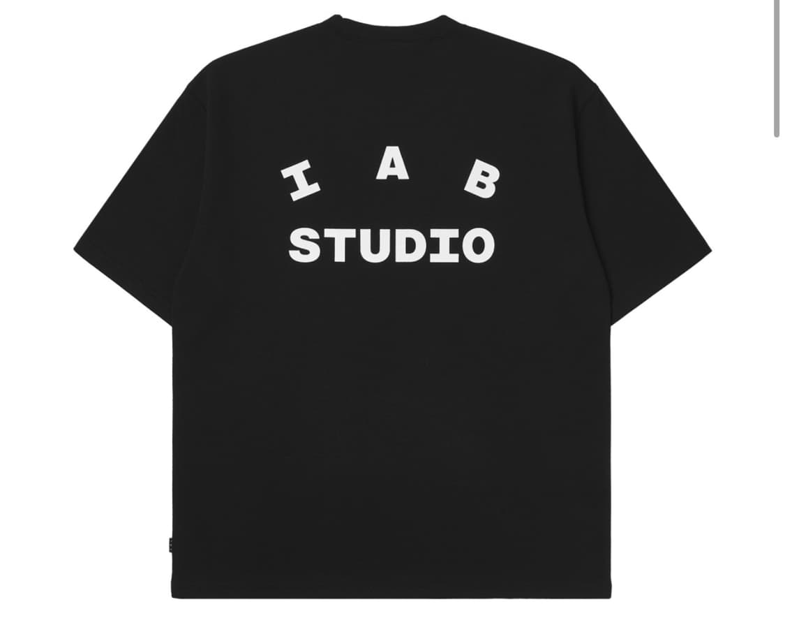 아이앱 스튜디오 반팔 티셔츠 블랙 M 새상품 상품이미지1