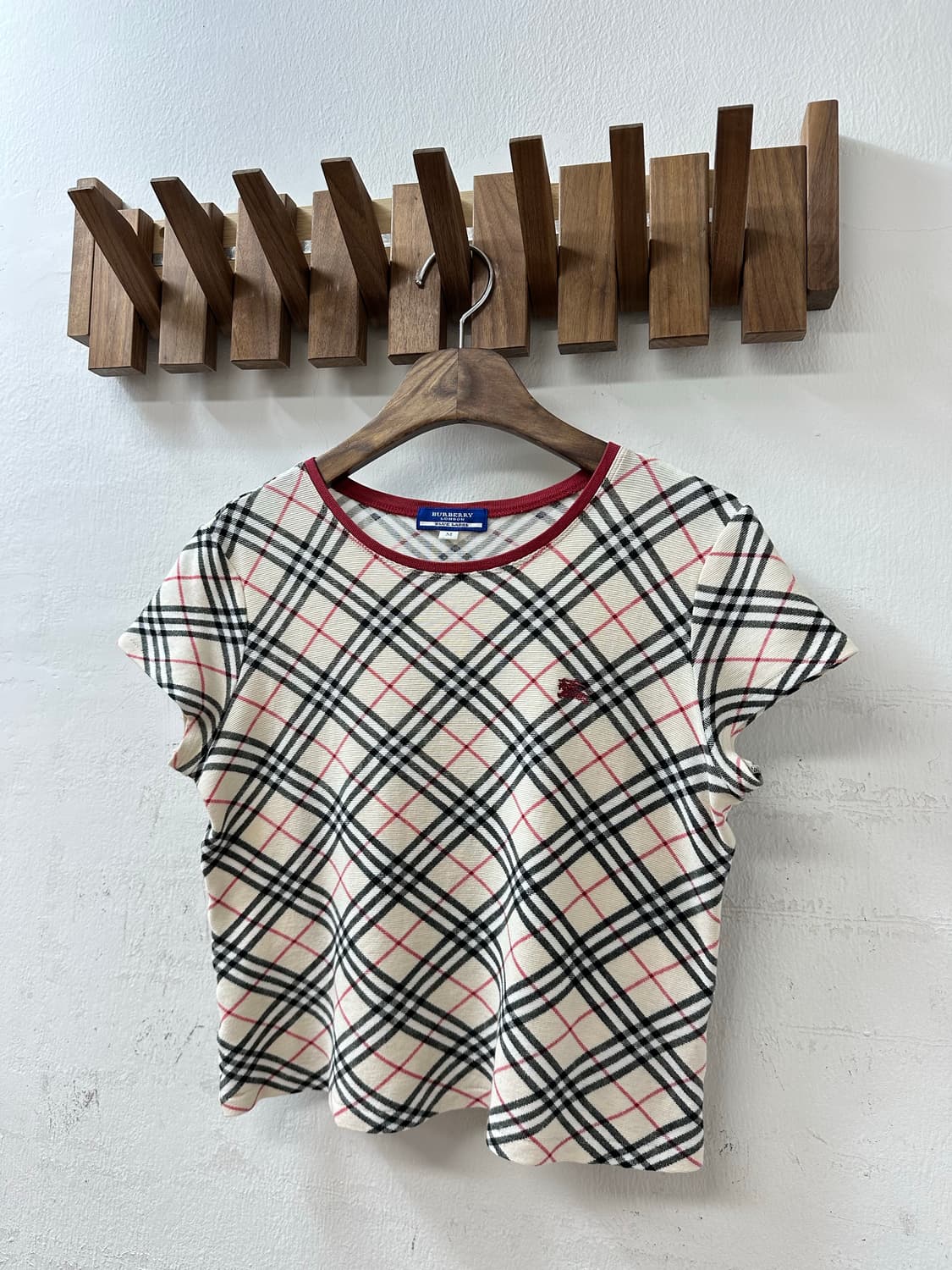 BURBERRY Blue Label 버버리 블루라벨 노바체크 코튼 탑 상품이미지3