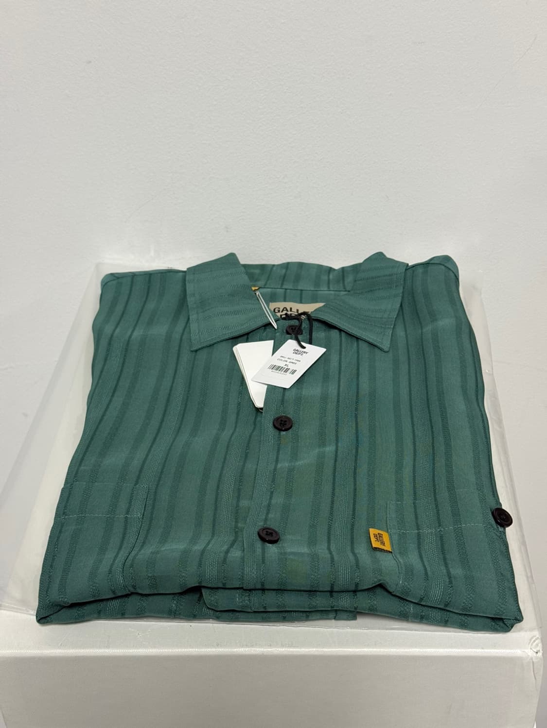 [XL] 갤러리디파트먼트 갤러리뎁 메카닉 셔츠 그린 반팔셔츠 상품이미지6