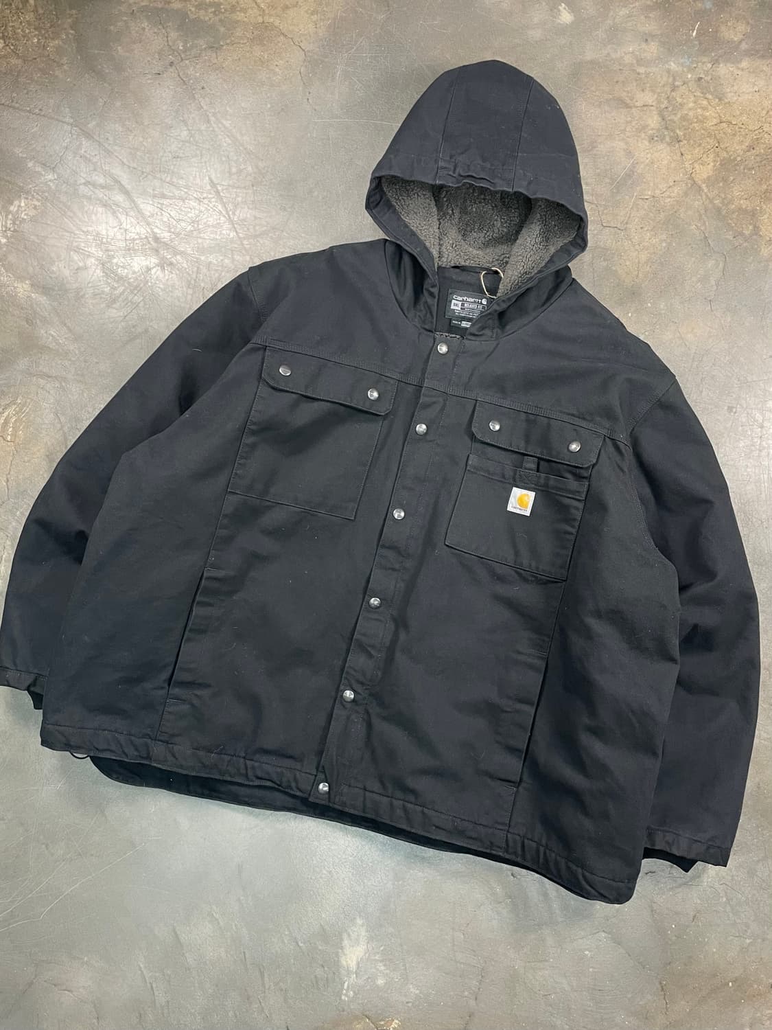 칼하트 발렛 쉐르파 후드 워크 자켓 상품이미지2