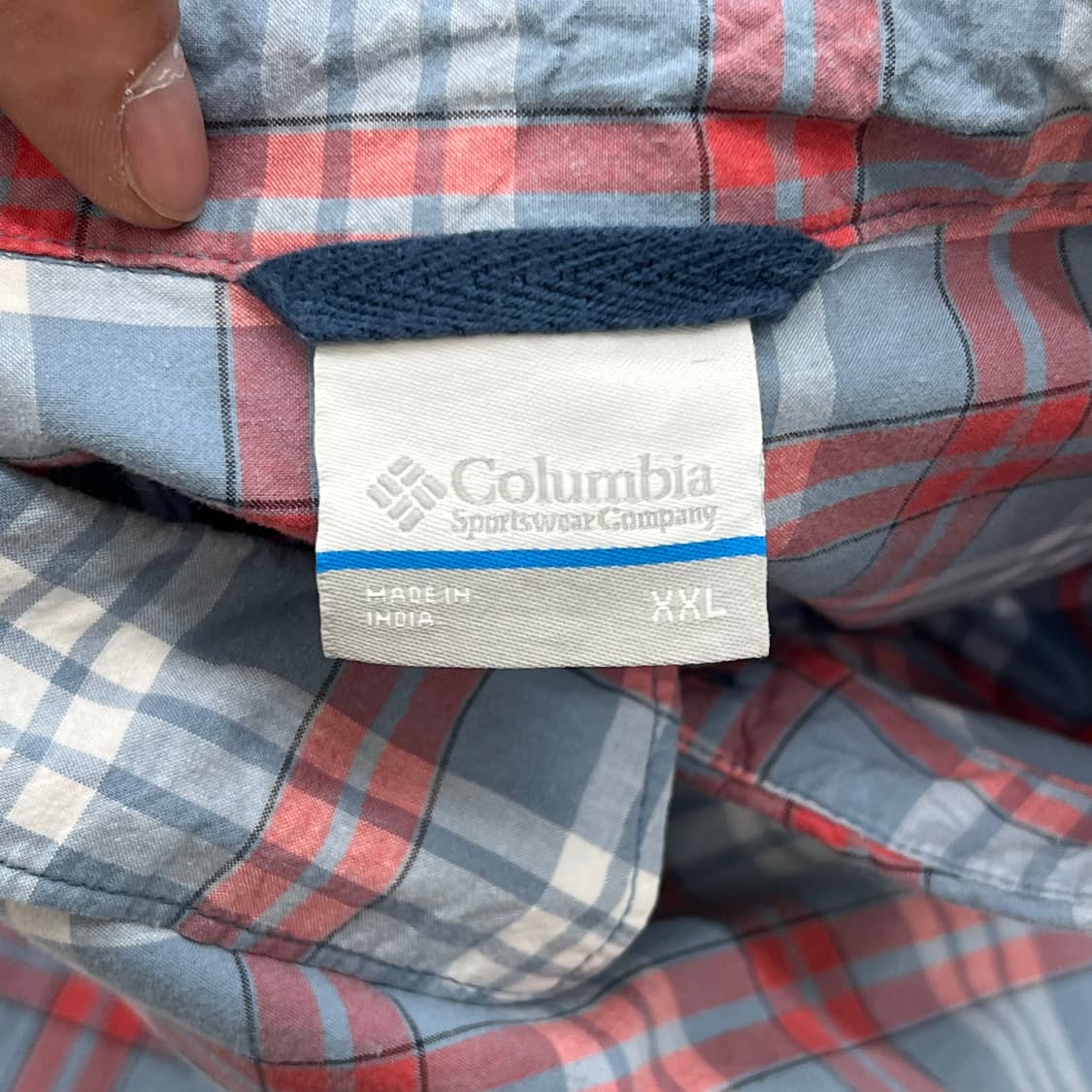 컬럼비아 체크 하프 셔츠 r3802  상품이미지6
