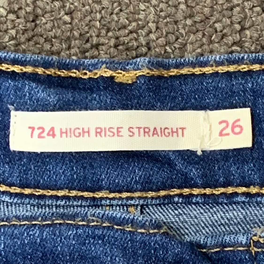 [27] 리바이스 724 하이웨스트 스트레이트핏 데님팬츠 상품이미지5