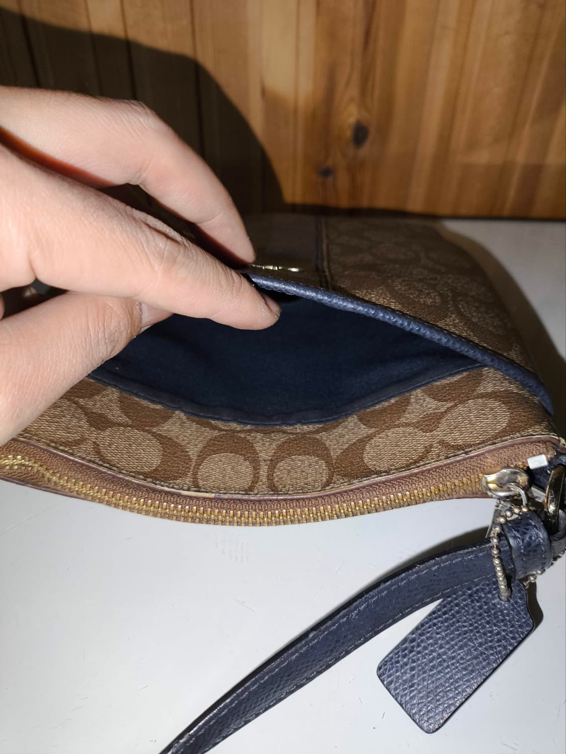 코치 자카드 미니 크로스백 상품이미지5