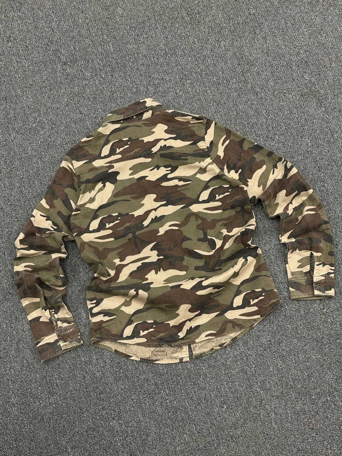 M)Japanese Vintage 여성 밀리터리 포켓 셔츠 상품이미지2