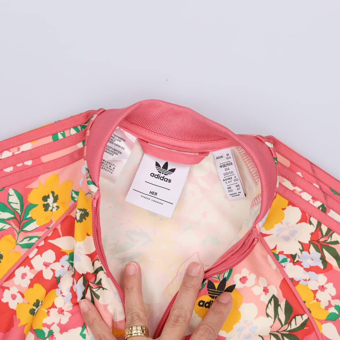 4T 아디다스 키즈 플라워 져지 0317H1 상품이미지3