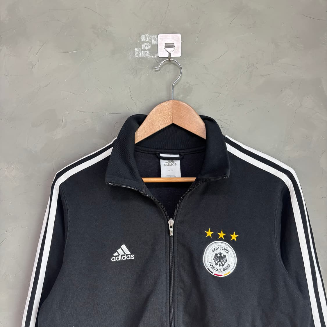 아디다스 독일 져지 트랙탑 블랙 상품이미지2