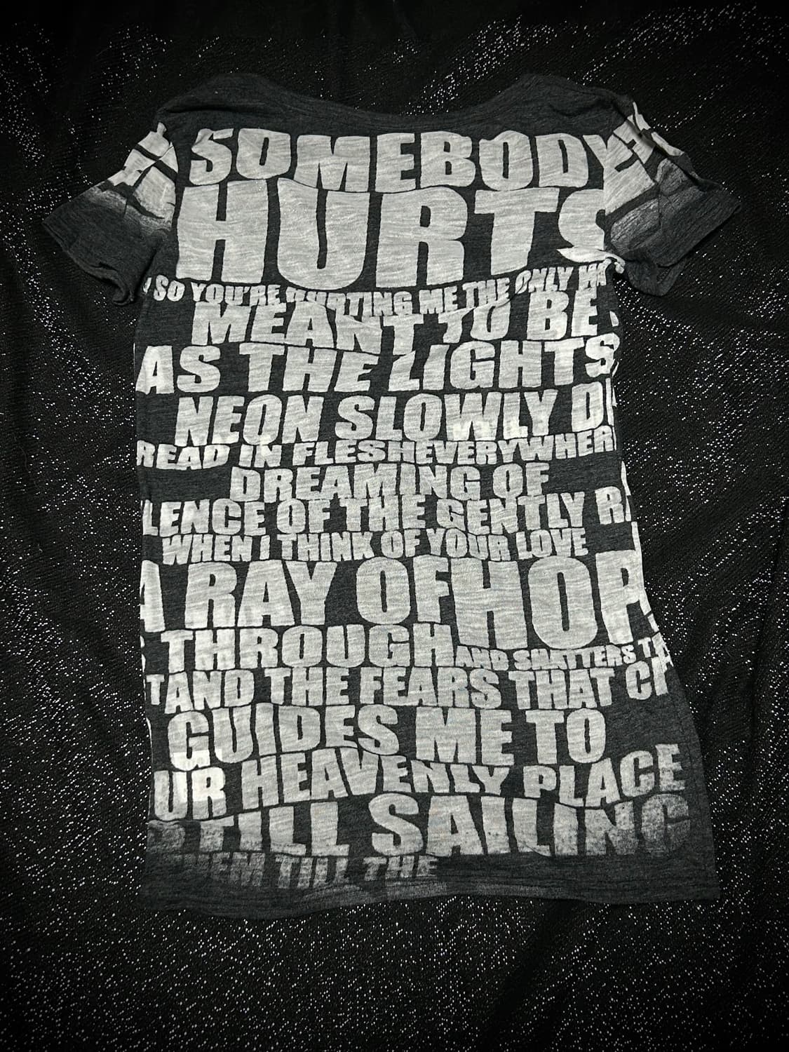 *rare* 2000s Heaven the earth 펑크 레터링 티셔츠 상품이미지2