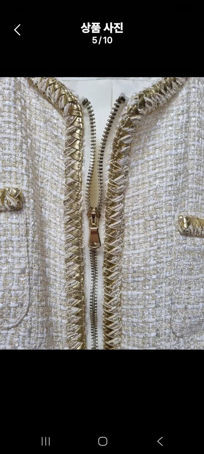 줄로그 트위드자켓 상품이미지5