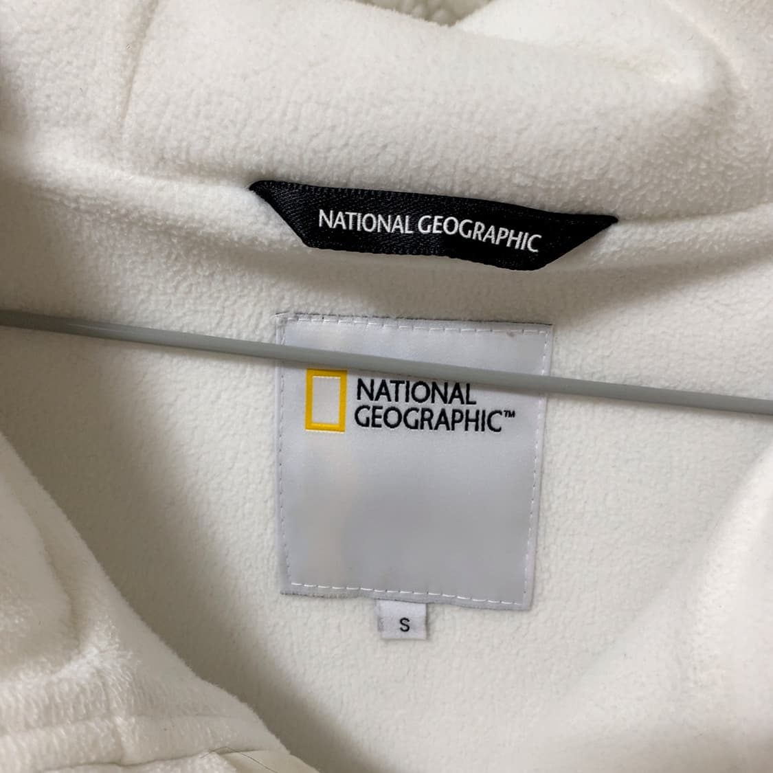 내셔널지오그래픽 남녀공용 코스토니 플리스 뽀글이 후리스 아이보리 후드집업 상품이미지4
