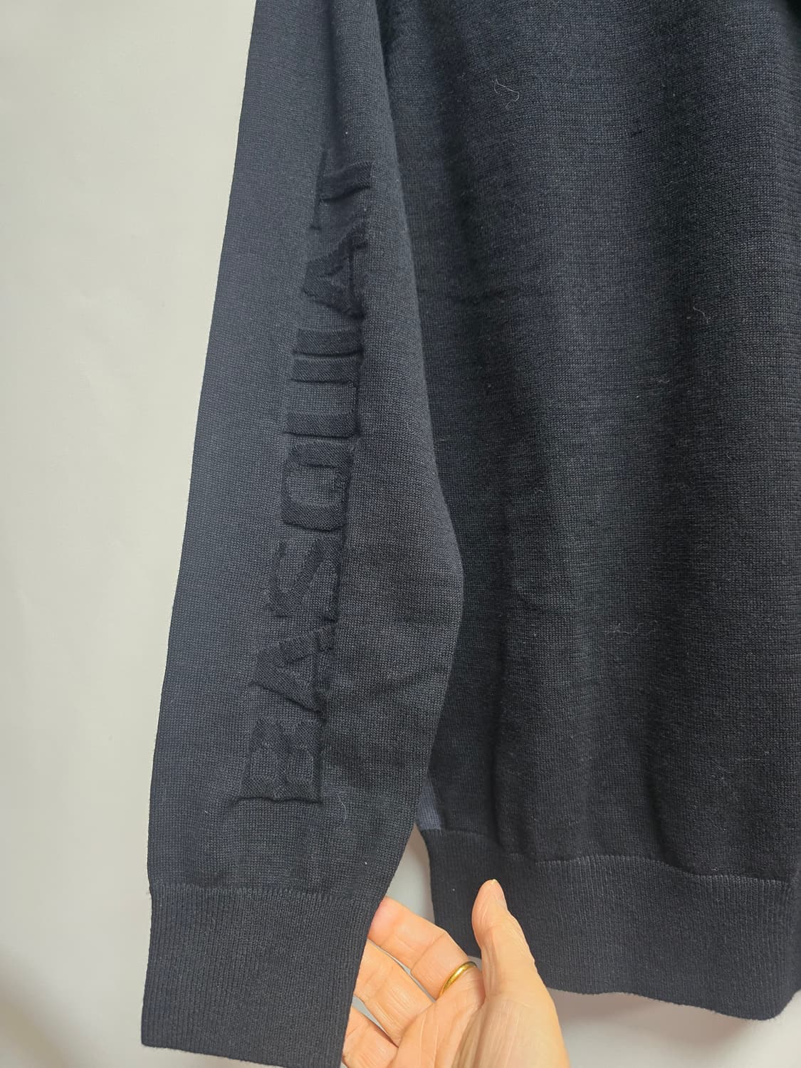 새상품)장미쉘바스키아 면100프로 니트 폴로티 상품이미지4