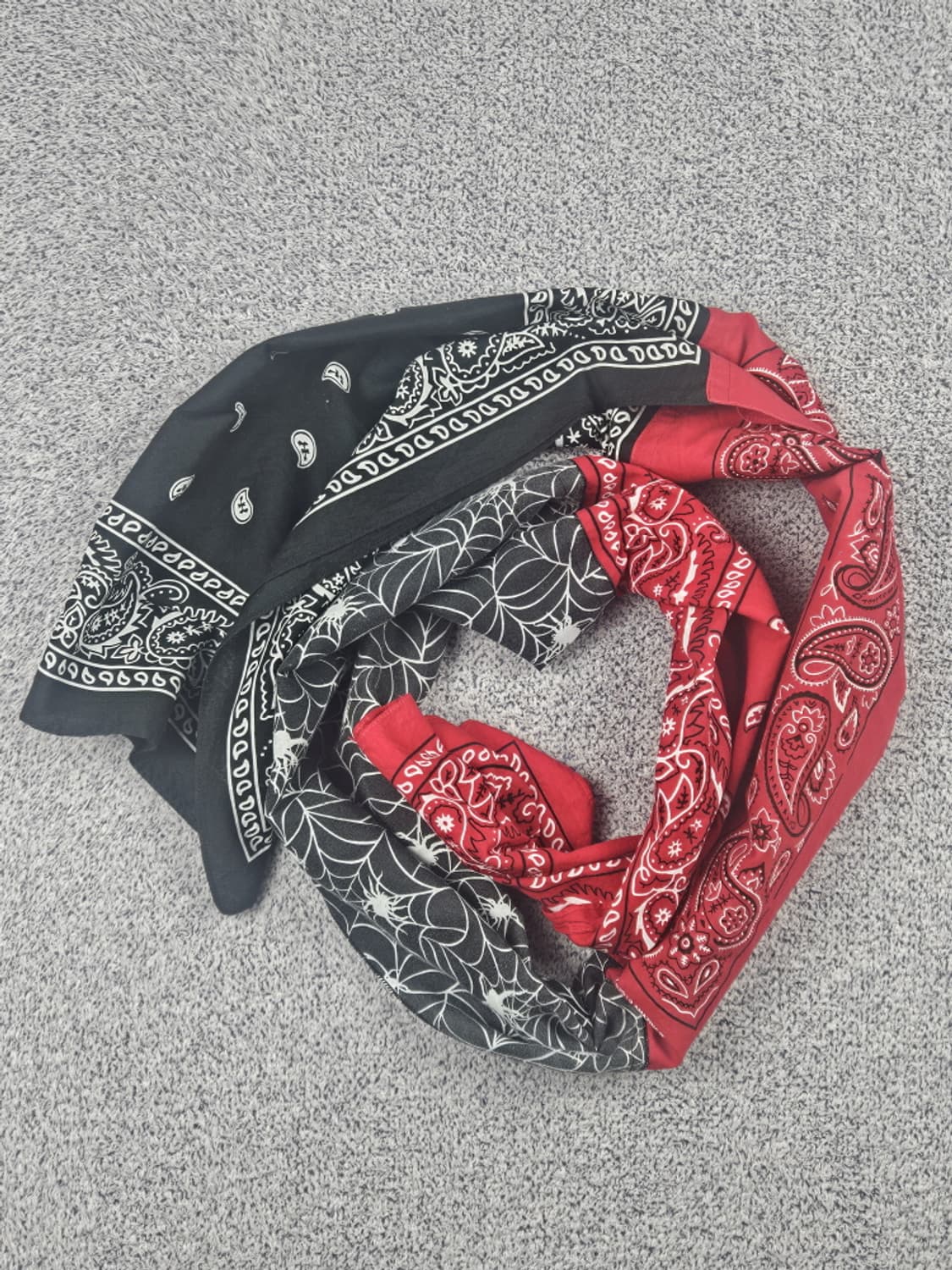 반다나 리워크 커스텀 스카프 머플러 / 10423 상품이미지5