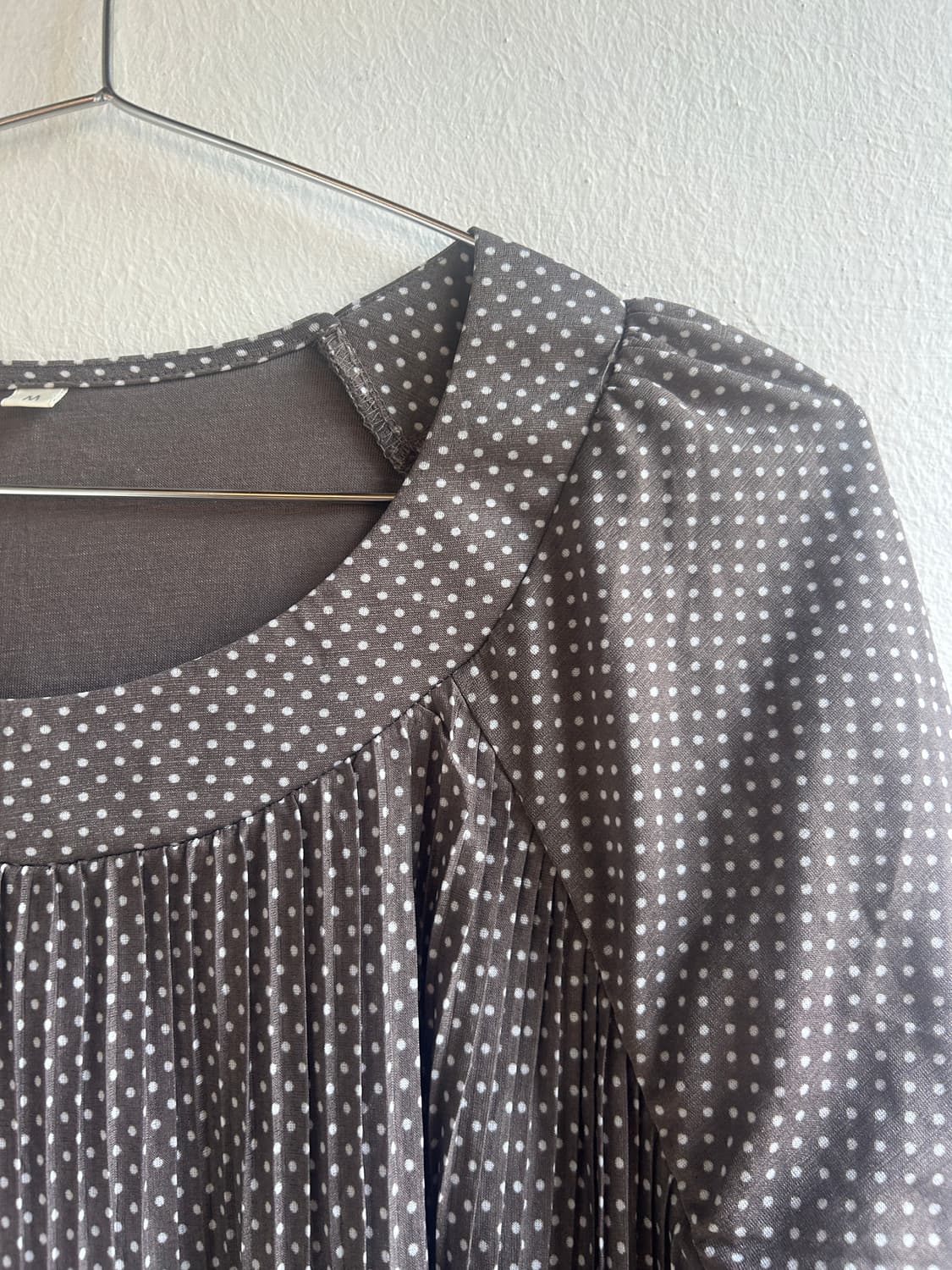 땡땡이 블라우스 상품이미지2