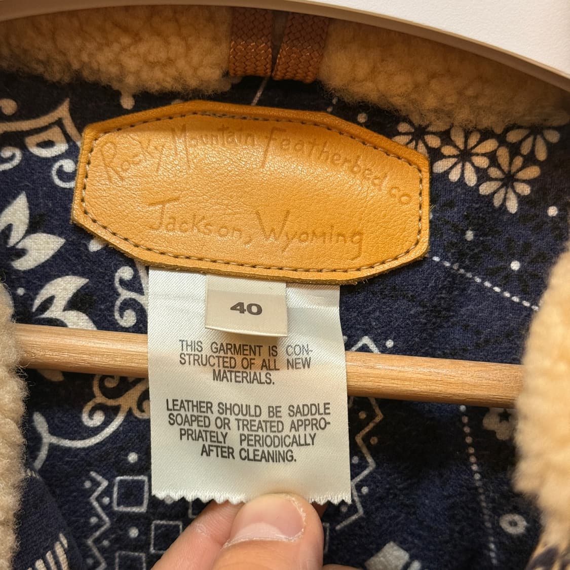 록키마운틴 페더베드 X DUFFERS CHRISTY 다운베스트 40 상품이미지9