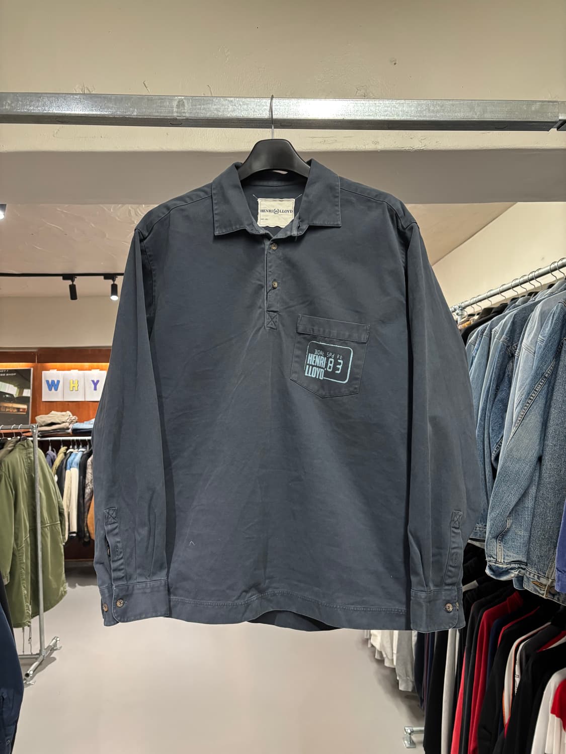 빈티지 프렌치 자켓(미해군 아노락 타입)   상품이미지7