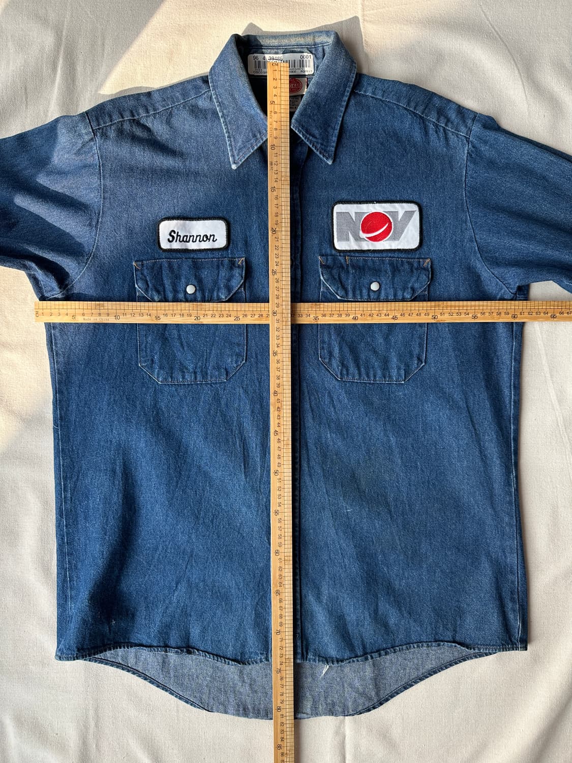 L 레드캡 REDKAP 데님 워크셔츠 상품이미지10