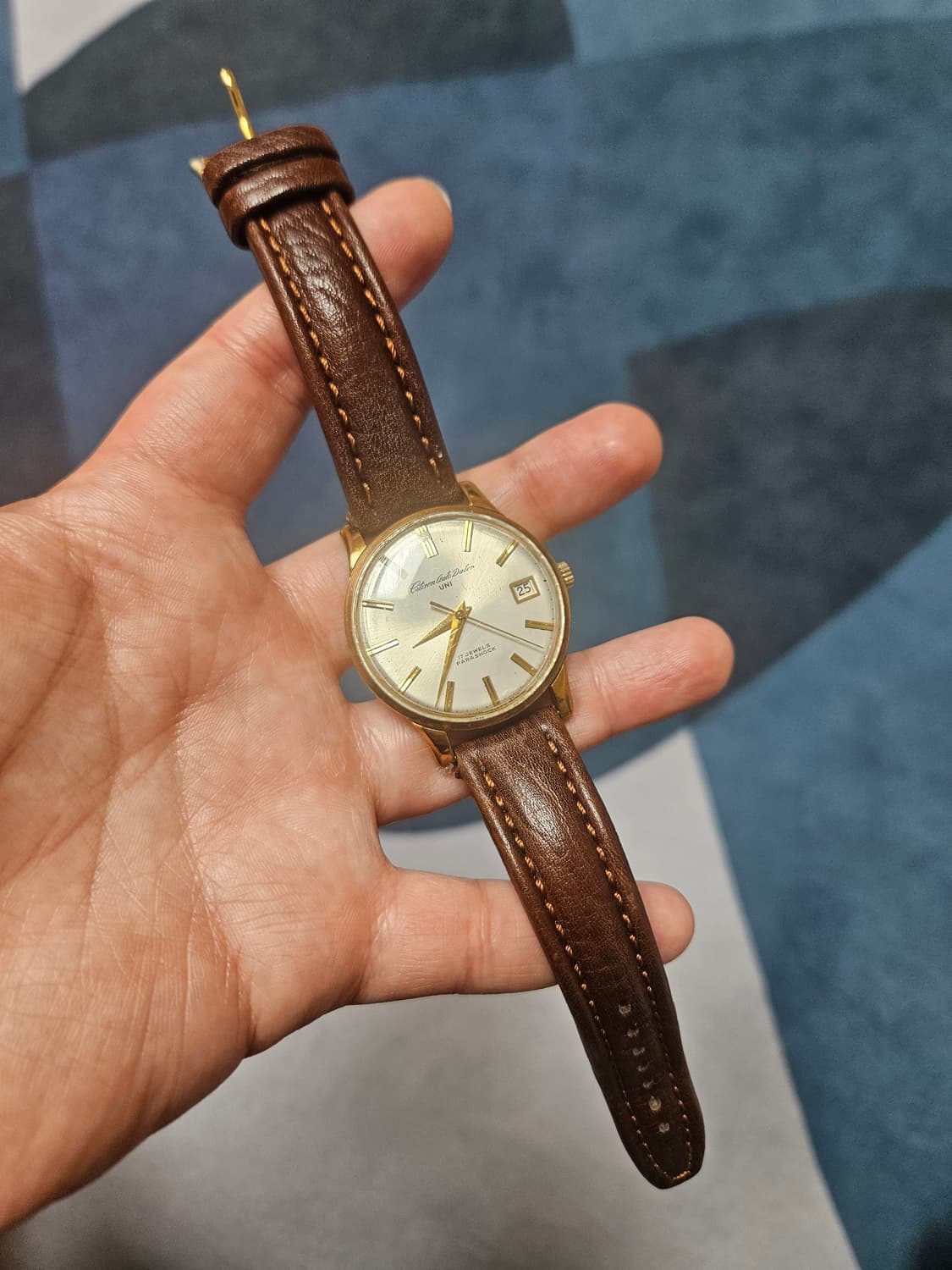 1960s 시티즌 오토 데이터 유니 빈티지 시계 상품이미지6