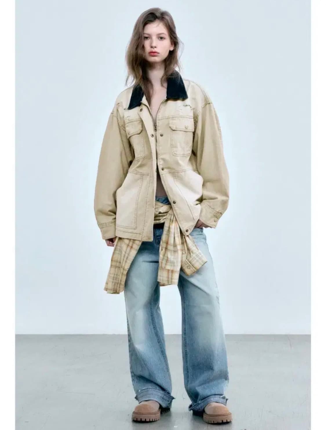 theohyou 더오유 워크자켓 상품이미지1