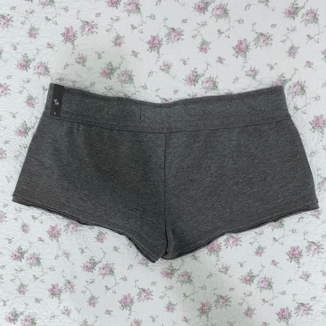 아베크롬비 숏팬츠 트레이닝 그레이 /반바지 홀리스터 빈티지 y2k 상품이미지2