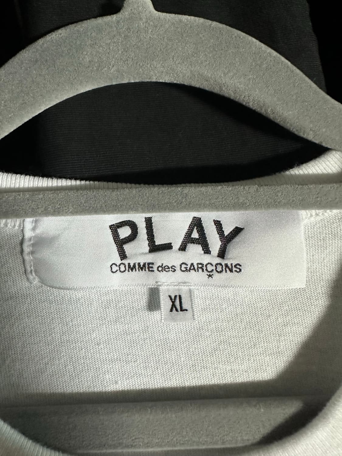 꼼데가르송 25ss 골드와펜 반팔 화이트 xl 상품이미지3