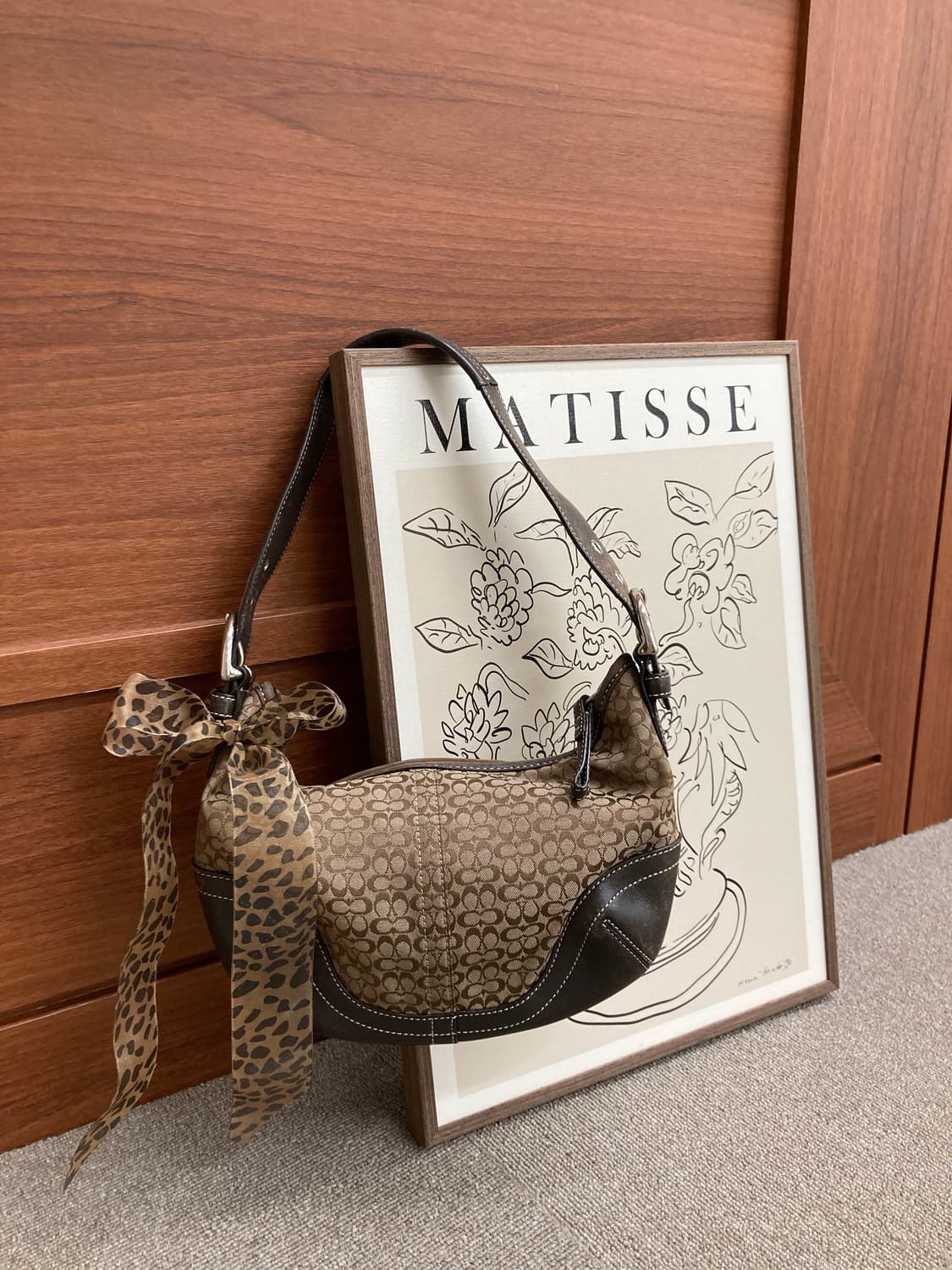 Coach Brown Beige Bag 상품이미지3