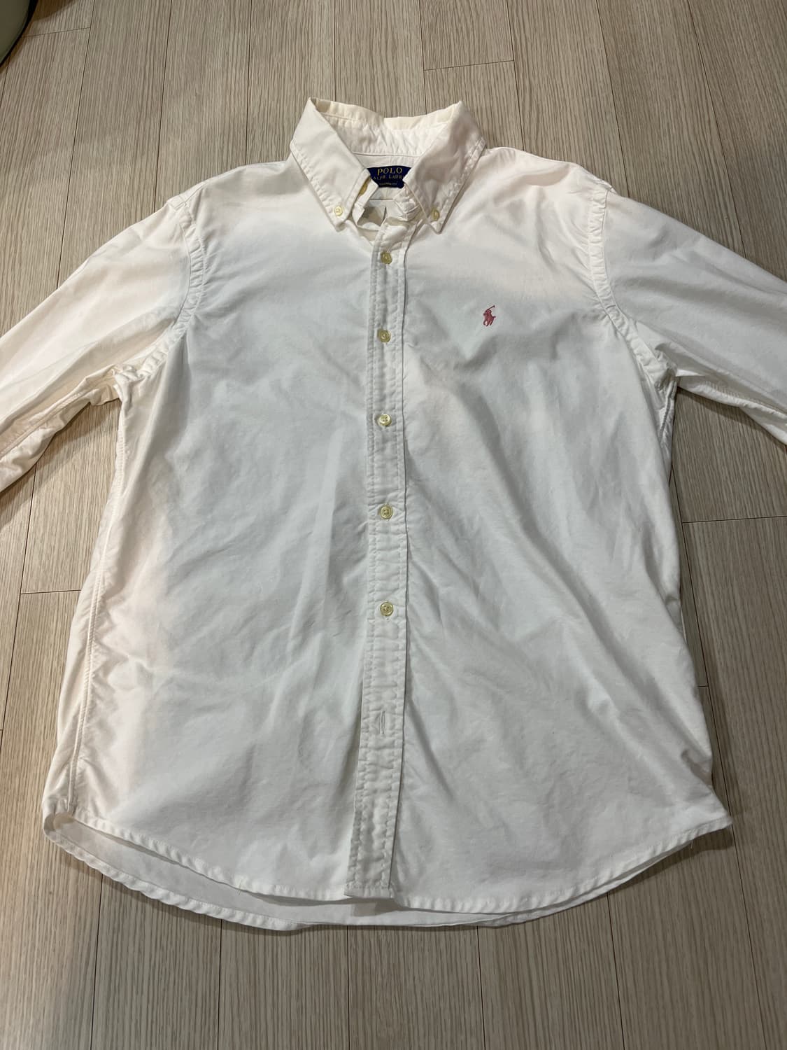 폴로 화이트 셔츠 상품이미지3