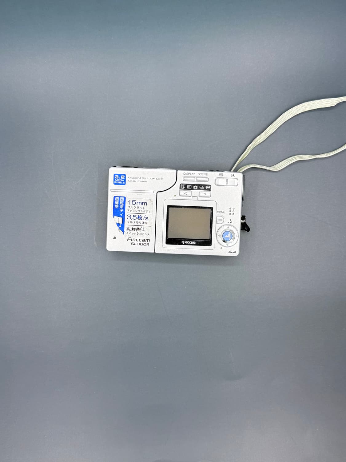 초희귀,셀카!) 교세라 파인캠 SL300R 빈티지 디카 캐논 카시오 소니 상품이미지4