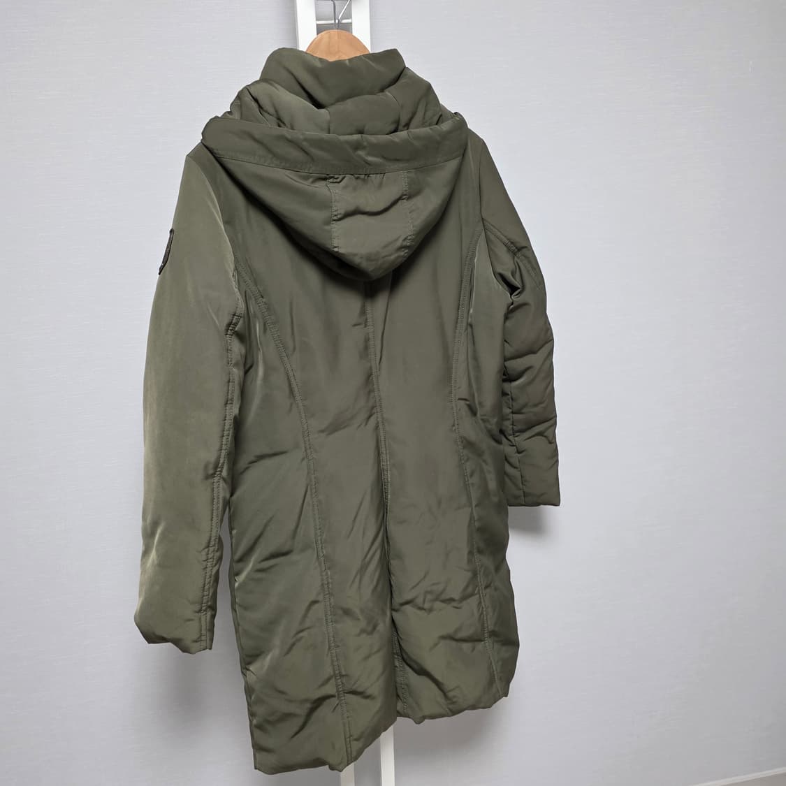 타미힐피거 카키 롱패딩 상품이미지6