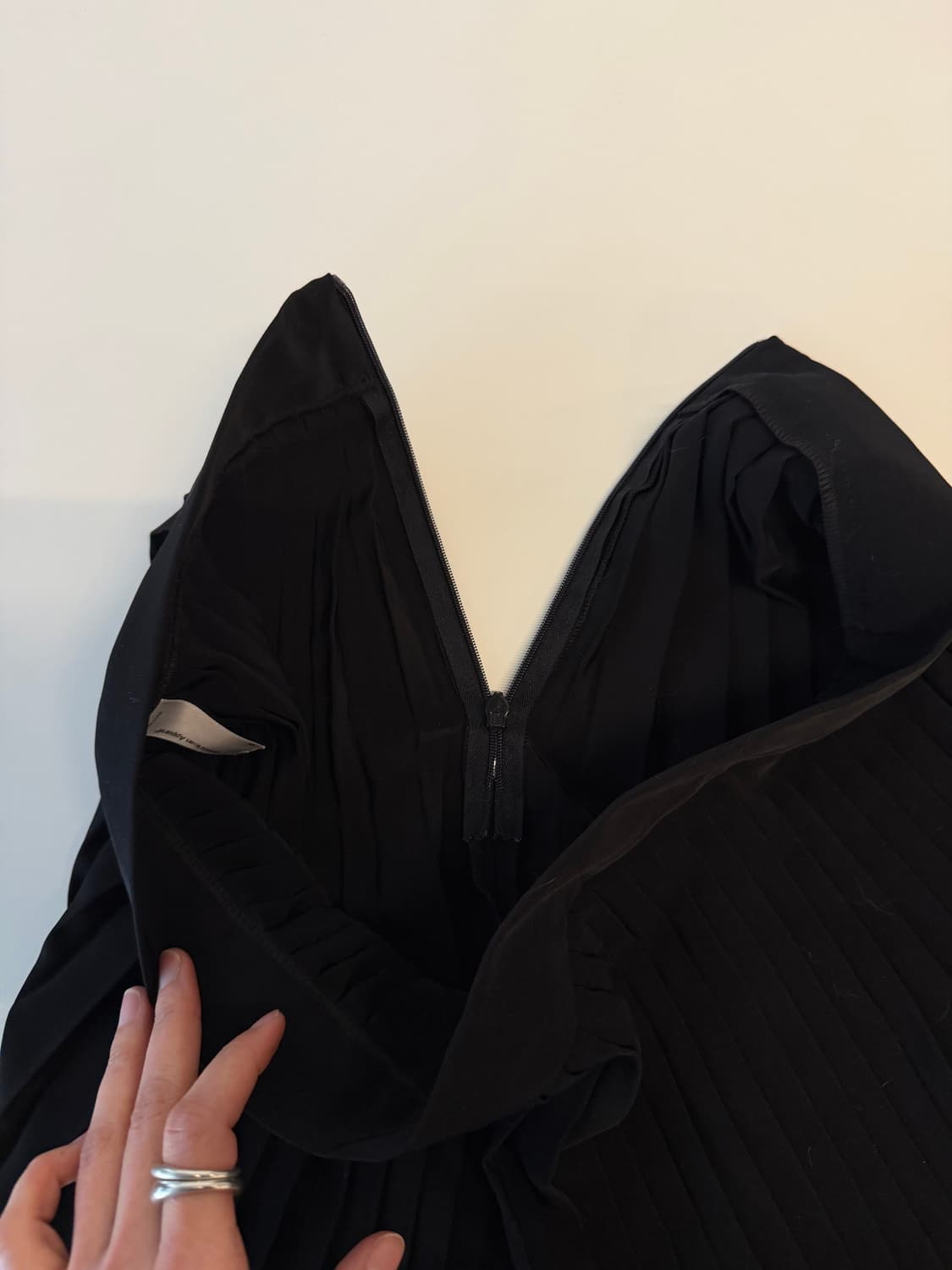 아메리칸어패럴 플리츠 미디 스커트 상품이미지5