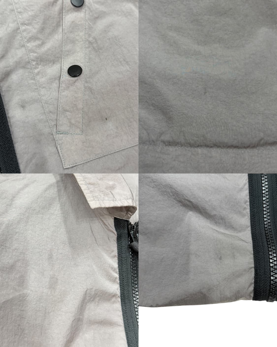 CP컴퍼니 나일론 오버셔츠 자켓 그레이 L 100 상품이미지7