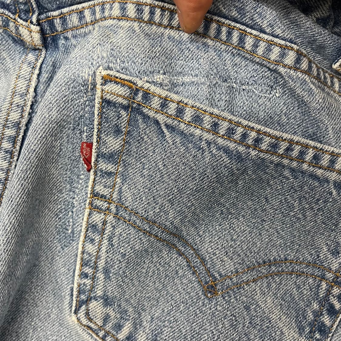 90s Levis517 데님 부츠컷 (34“) 상품이미지3