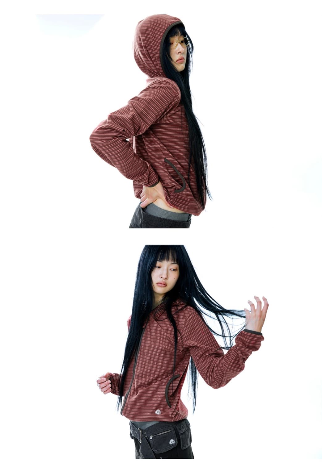 코이세이오 플리스 후드집업  상품이미지2