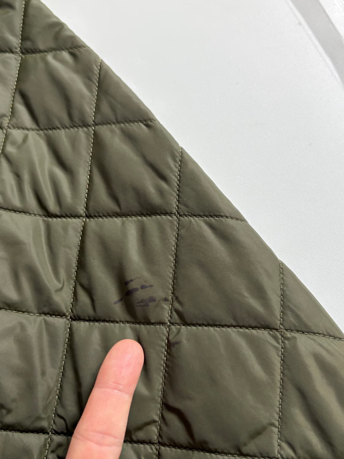 Polo 폴로랄프로렌 신형라벨 카키 퀼티드 자켓 상품이미지4