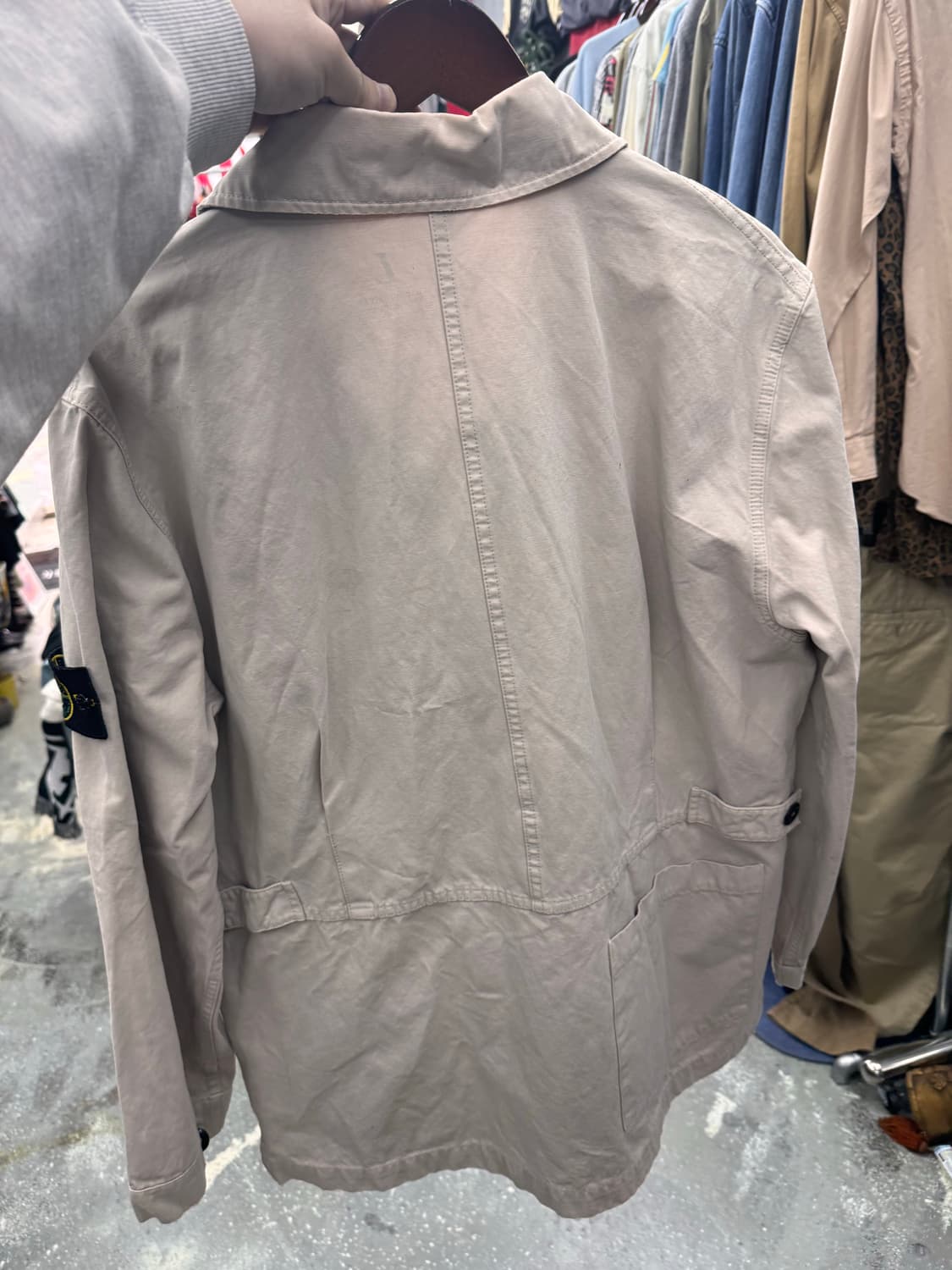 한글 정품)스톤아일랜드 구형 자켓 105 상품이미지5