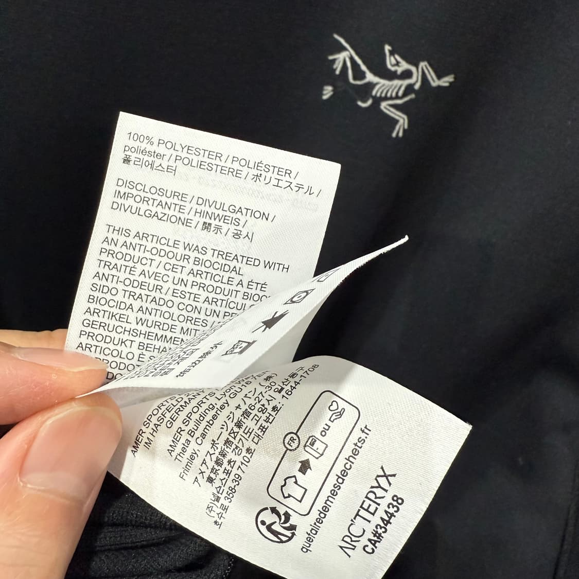 L 아크테릭스 ARC TERYX 롱슬리브 긴팔 티셔츠 상품이미지6