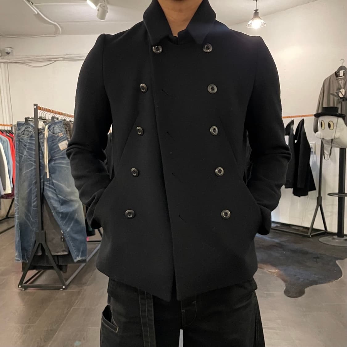 어태치먼트 캐시미어 피코트 상품이미지4