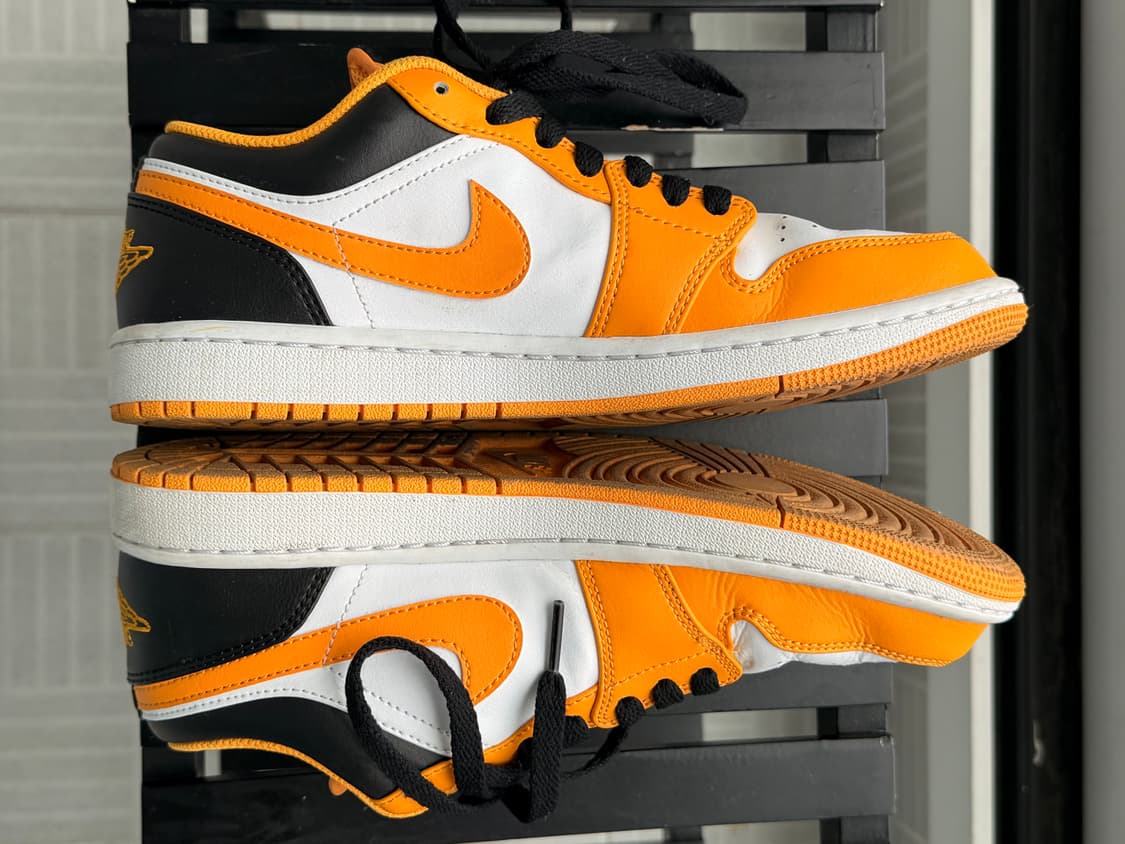 나이키 에어 조던 1 로우 엘로우 255mm 박스x 상품이미지2